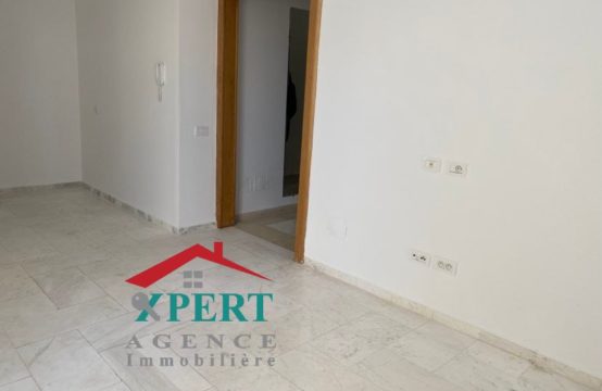 Appartement S1, au 1er étage avec Terrasse standing Sans meuble à Khzema Sousse
